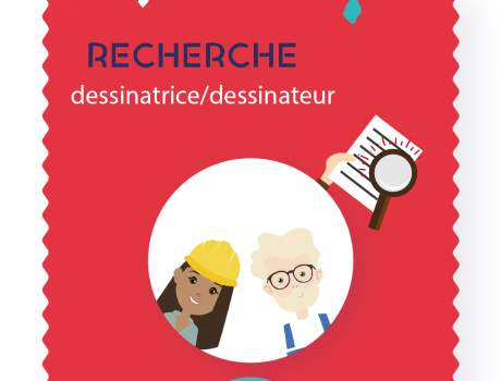 Le Groupement d'Employeurs Par'Temps cherche un dessinateur ou dessinatrice