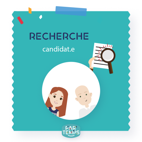 Le GE Par'Temps recherche un ou une candidate pour un poste administratif