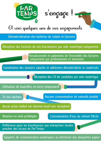 Par'Temps s'engage pour l'environnement