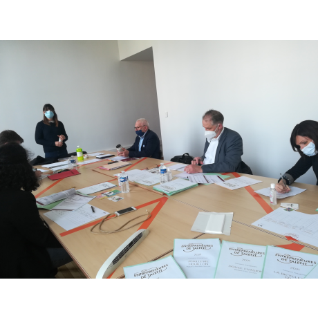 Audrey Angibert participe à l'édition avril 2021 du concours sarthois Entrepreneures de talent