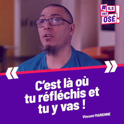 reconversion professionnelle #IlsOntOsé