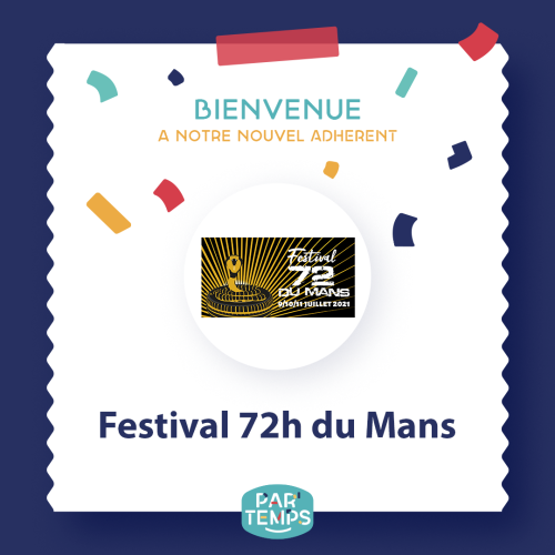 Arrivée d'un nouvel adhérent dans le GE 72 : Festival 72h du Mans