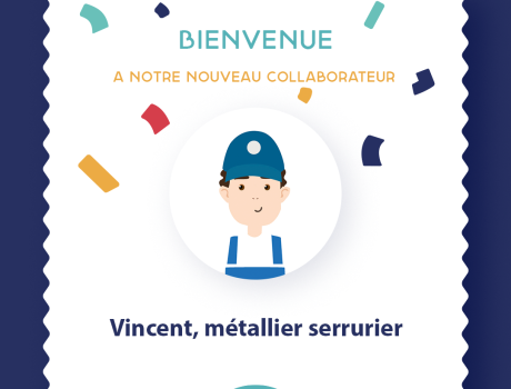 recrutement d'un serrurier et métallier pour un adhérent du GE