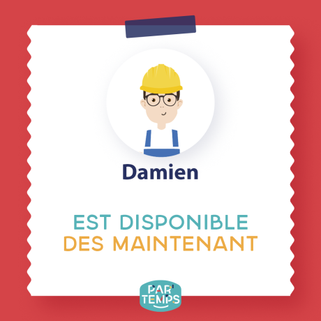 dessinateur et projeteur disponible à Par'Temps en temps partiel