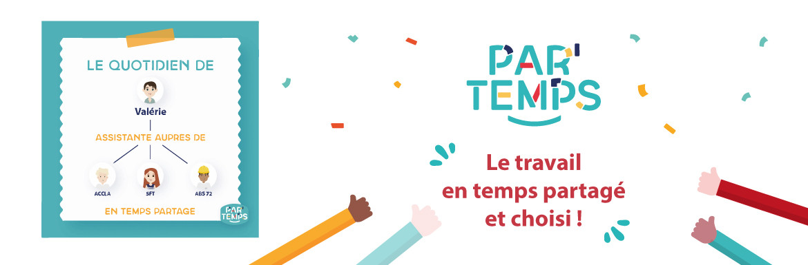travailler à temps partagé pour une assistante Par'Temps