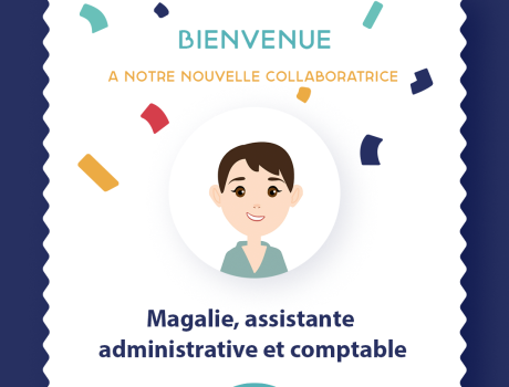 arrivée d'une nouvelle assistante administrative et comptable