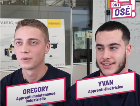 témoignages de deux jeunes en alternance #ilsontosé!