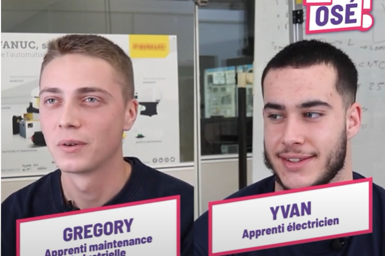témoignages de deux jeunes en alternance #ilsontosé!