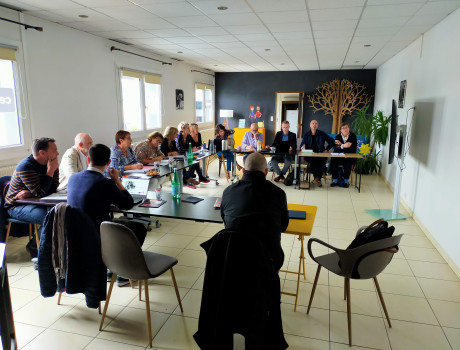 Réunion pour lancer une étude de faisabilité d'un nouveau GEIQ en Sarthe avec Par'Temps