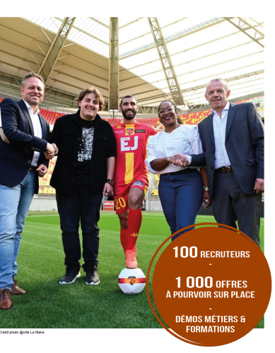 Par'temps GE participe au rdv emploi organisé avec le FC du Mans