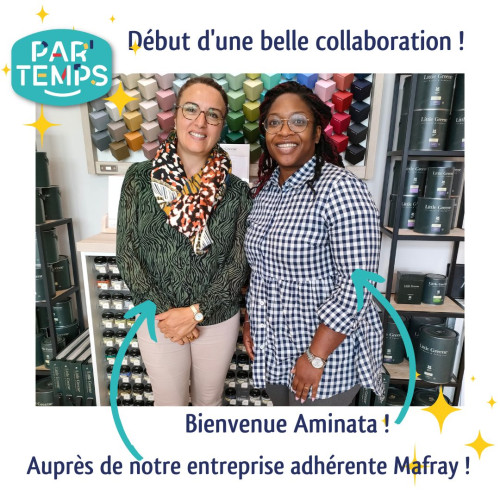 Arrivée d'Aminata chez Farida à l'entreprise Mafray