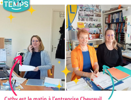 Arrivée d'une nouvelle assistante pour deux entreprises adhérentes