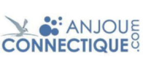 Logotype de la société ANJOU CONNECTIQUE, adhérente de par'temps