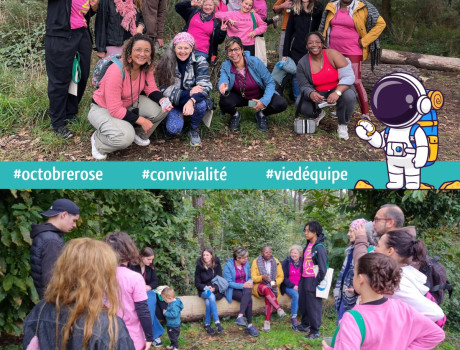 Randonnée et orientation pour Par'Temps et l'opération Octobre Rose