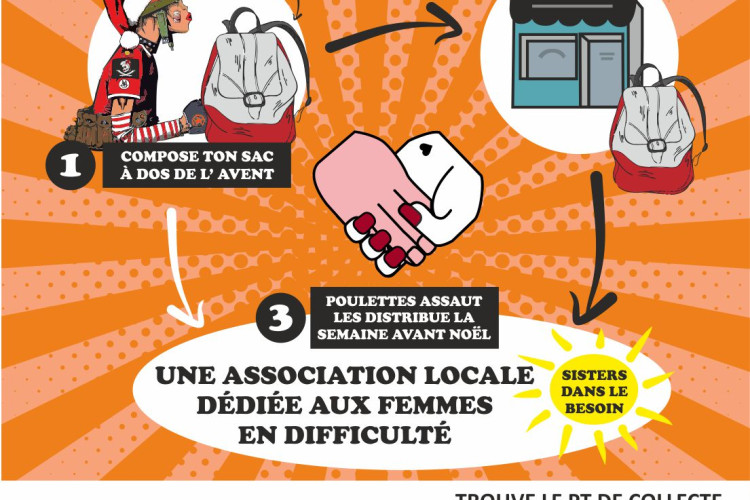 Poulette l'Assaut contre la précarité des femmes