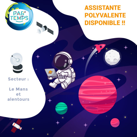 Assistante polyvalente disponible à partir du 25 aout 2025