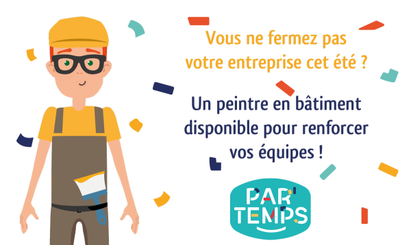 disponibilité d'un peintre qualifié au mois d'août 2019