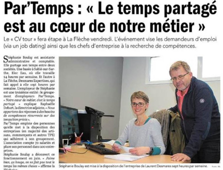 Une assistante administrative et comptable de Par'Temps en temps partagé